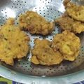 El cooksnap de Cristina KP cuando hizo Deliciosos Buñuelos de Espinaca, puerro y ciboullete...👌🤤🤤🤤.