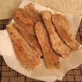El cooksnap de veromuri cuando hizo Milanesas de berenjena para comer en el momento o congelar.