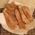 El cooksnap de veromuri cuando hizo Milanesas de berenjena para comer en el momento o congelar.