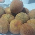 El cooksnap de Mirna E cuando hizo Bombas de papas fáciles.