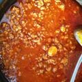 El cooksnap de Marieta cuando hizo Salsa Bolognesa.