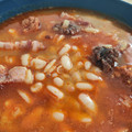 El cooksnap de cristina campello cuando hizo Fabada Asturiana.
