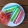 Cooksnap dari Lubna Fatiha untuk resep Rainbow Cake Kukus Ny.Liem