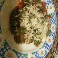 El cooksnap de rita cuando hizo Ñoquis de espinacas con salsa boloñesa.