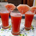 Debalina Sarkar Sutradhar's cooksnap of when they made তরমুজের জুস (tarmujar juice recp in bengali).