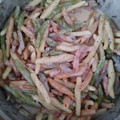 El cooksnap de Sandra Molina cuando hizo Spaguetti a la carbonara con champiñón y toque picante mmmm.