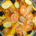 El cooksnap de Ari Rodriguez cuando hizo Arroz ibérico al horno.