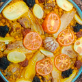 El cooksnap de Ari Rodriguez cuando hizo Arroz ibérico al horno.