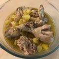 El cooksnap de felipe serendipia cuando hizo Pollo al ajillo con papas.