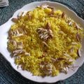 pinky makhija का कुकस्नैप जब उन्होंने पीले मीठे चावल (pile meethe chawal recipe in Hindi) बनाया था।