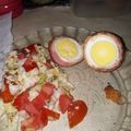 El cooksnap de CRISTINA Carrizo cuando hizo Huevos duros con jamón rebozados.