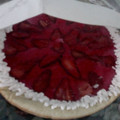 El cooksnap de Raa Lallera cuando hizo Tarta de frutilla 🍓 y gelatina!!!!.