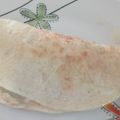 El cooksnap de gloria vargas cuando hizo Burrito de carne, jamón y pollo.