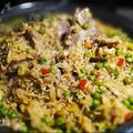 El cooksnap de Zaida TC @alquimiasfood cuando hizo Paella de conejo.