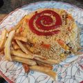 El cooksnap de Alexandra Lopez Acevedo cuando hizo Arroz de cerdo frito 🐷.