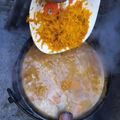 El cooksnap de Luis Alberto Cruz cuando hizo Locro.