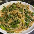 marla9's cooksnap of when they made Chinese Chives Stir-Fry with Miso and Mayonnaise.