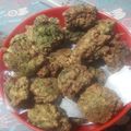 El cooksnap de Gabriela Civale cuando hizo Buñuelos de espinaca.