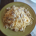 El cooksnap de Antonio Pan lopez cuando hizo Espagueti carbonara.
