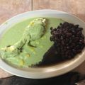 El cooksnap de Patricia cuando hizo Pollo en crema de chile poblano.