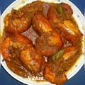 SubhraSaha Datta's cooksnap of when they made চিংড়ি মাছের কালিয়া (Chingri kalia recipe in bengali).