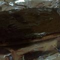 El cooksnap de María José Guzmán cuando hizo Brownies.