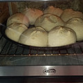 El cooksnap de Mónica Santa Cruz cuando hizo Pan Casero, bien livianito!!.