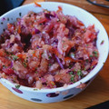 El cooksnap de Lily_Cocinillas cuando hizo Pico de gallo.