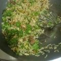 El cooksnap de Ana Carla Ferreira cuando hizo Arroz con pollo y gandules verdes.