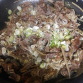 CristinaK's cooksnap of when they made Beef and Burdock Root with Eggs.