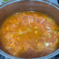 El cooksnap de Maricarmen Meza cuando hizo Sopa de papa con poro 🥔 🥣.