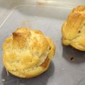 El cooksnap de Gloria Mejia cuando hizo Repollas o profiteroles de arequipe.