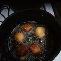 El cooksnap de Viviana Barros cuando hizo Buñuelos dulces.