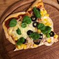 Sophie V.'s cooksnap of when they made Schnelle Pizza ohne Hefe - Pizzateig Grundrezept.