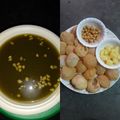 bhawna's cooksnap of when they made Golgappa.