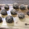 Becky's cooksnap of when they made Oreo truffles.