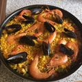 El cooksnap de Fernando Nubla cuando hizo Paella de marisco para principiantes.