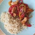 Cooksnap από Konstantina στη συνταγή Noodles με κοτόπουλο, λαχανικά και γλυκόξινη σάλτσα