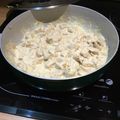 El cooksnap de Bienve cuando hizo Pechuga de pollo con almendras al brandy.