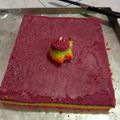 Cooksnap dari Aiu Setia untuk resep Rainbow Cake kukus Ny.Liem #BikinRamadanBerkesan