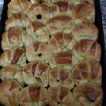 El cooksnap de Alejandra Beatriz Fernández cuando hizo Medialunas dulces.