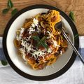Cooksnap από Sitronella στη συνταγή Putanesca με μελιτζάνες a la ελληνικά