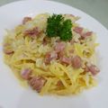 Cooksnap dari Mutiara untuk resep Fettucine Carbonara
