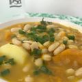 El cooksnap de Federico Peralta cuando hizo Potaje blanco.