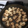 El cooksnap de Marce Reina cuando hizo Palmeritas con masa para tarta.