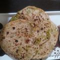 Reena Verbey's cooksnap of when they made Mutter paratha.