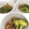 El cooksnap de Marieta cuando hizo Quinoa con pollo, champiñones y hortalizas en salsa de soja.