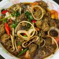 Cooksnap Sesimple Loralin semasa beliau membuat Hati ayam masak kicap.