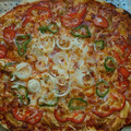 El cooksnap de karla .. la lola Ortiz cuando hizo Pizza con masa casera.