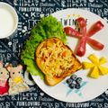 吳依倩 的 偽披薩吐司 cooksnap